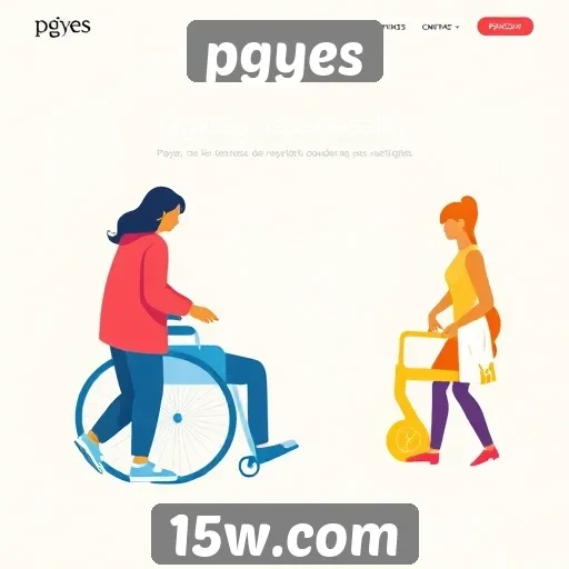 Acessibilidade e inclusão no site pgyes